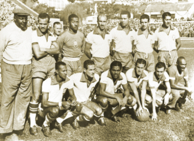 Reprodução/Momento do Brasil na Copa '50 (Site/CBF)